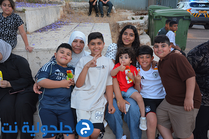 موكب كأس العالم المتجول في جلجولية برعاية جمعية غيث